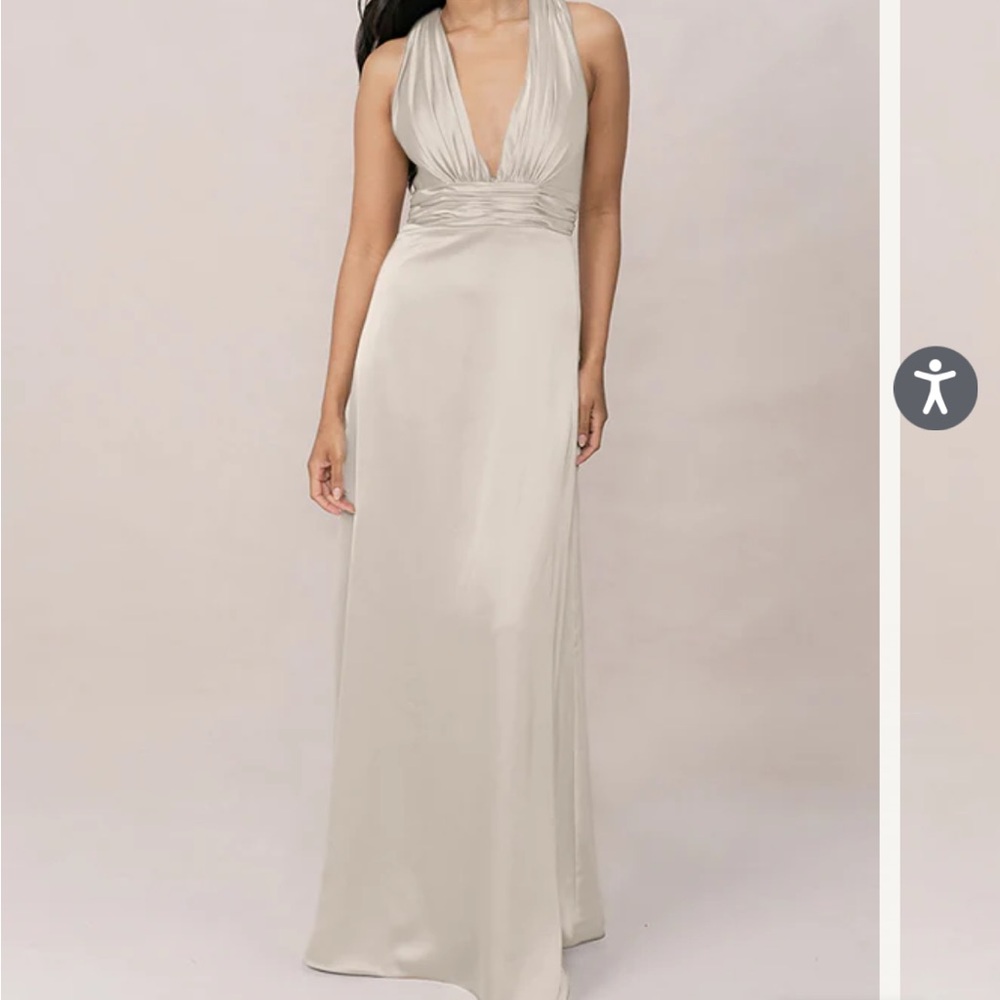 Revelry Dylan Satin Maxi Dress